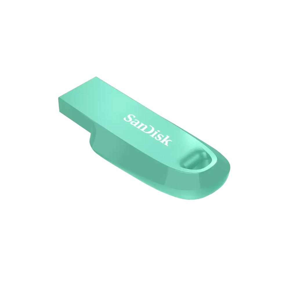 SanDisk Flash Disk 128GB Ultra Curve, USB 3.2, Zelená