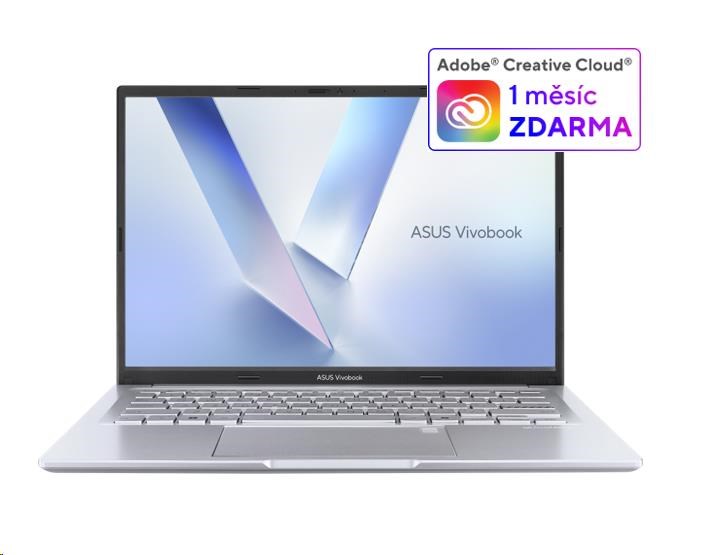 ASUS NTB Vivobook 14 (M1405NAQ-LY057), R5 150, 14" 1920x1200, 8GB, 512GB SSD, Radeon, No OS, Cool Silver