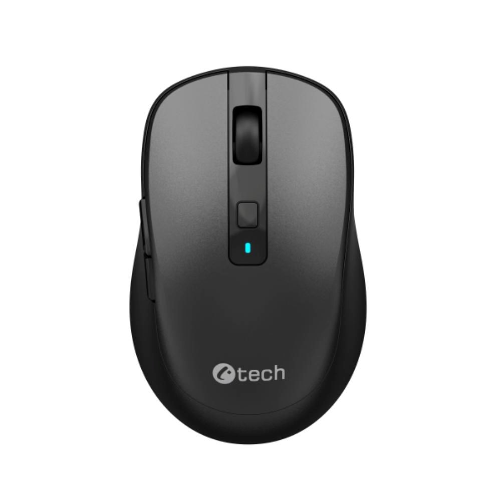 C-TECH Myš WLM-19, Bezdrátová, černá