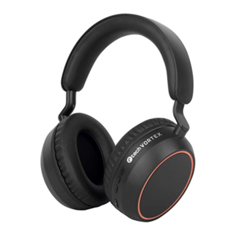 C-TECH Sluchátka Vortex BHS-01, Bezdrátová, Bluetooth, černá