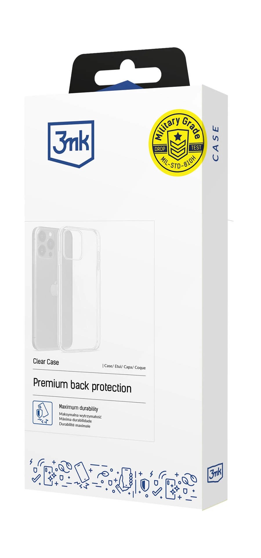 3mk ochranný kryt Clear Case pro Xiaomi 17 Pro