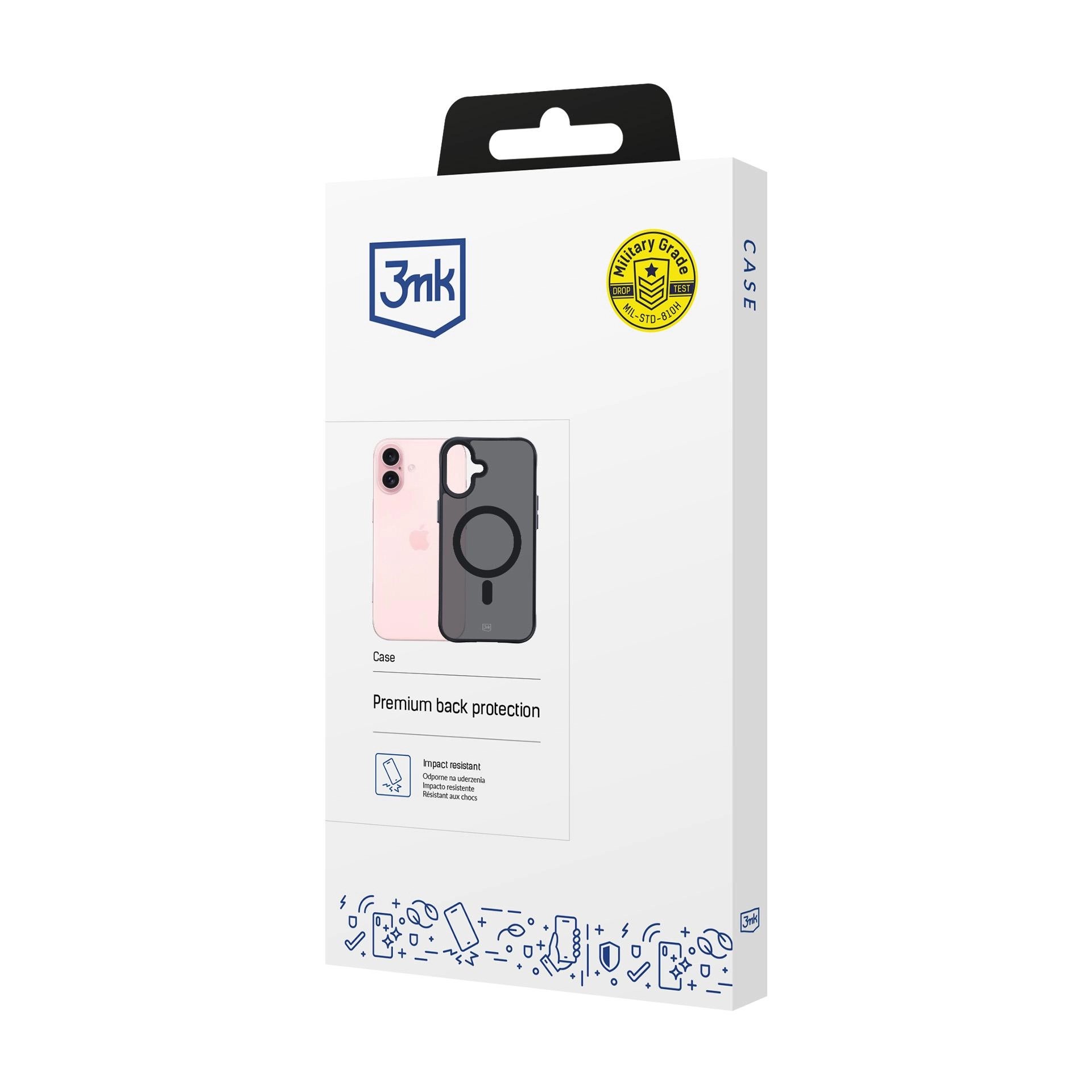 3mk ochranný kryt Smoke MagCase pro Samsung Galaxy A57