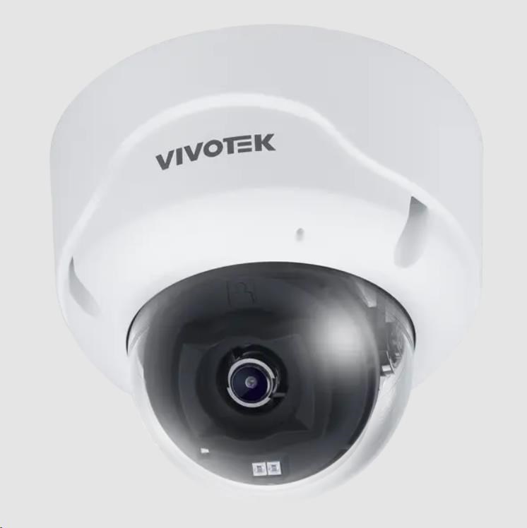 Vivotek FD9389-EHV-V3 Venkovní IP kamera 5MPx dome, 103,4°, Smart IR 40 m, člověk/vozidlo, AI VCA analýzy