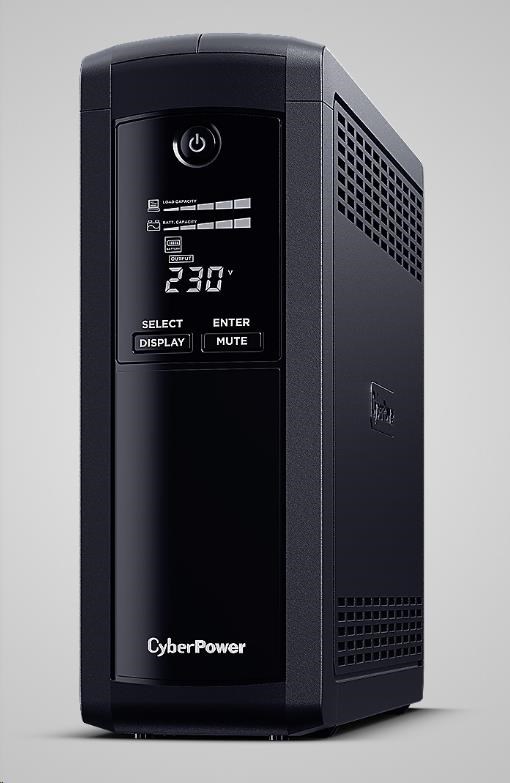 BAZAR - CyberPower Value PRO SERIE GreenPower UPS 1200VA/720W, IEC zásuvky - Rozbaleno (Komplet)