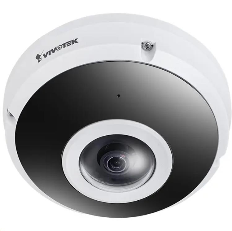 Vivotek FE9391-EHV-V2 (1.18MM) Vnitřní IP kamera 12M (7.9) MPx fisheye, Adaptivní IR 20m, 360°, člověk/vozidlo, AI VCA a