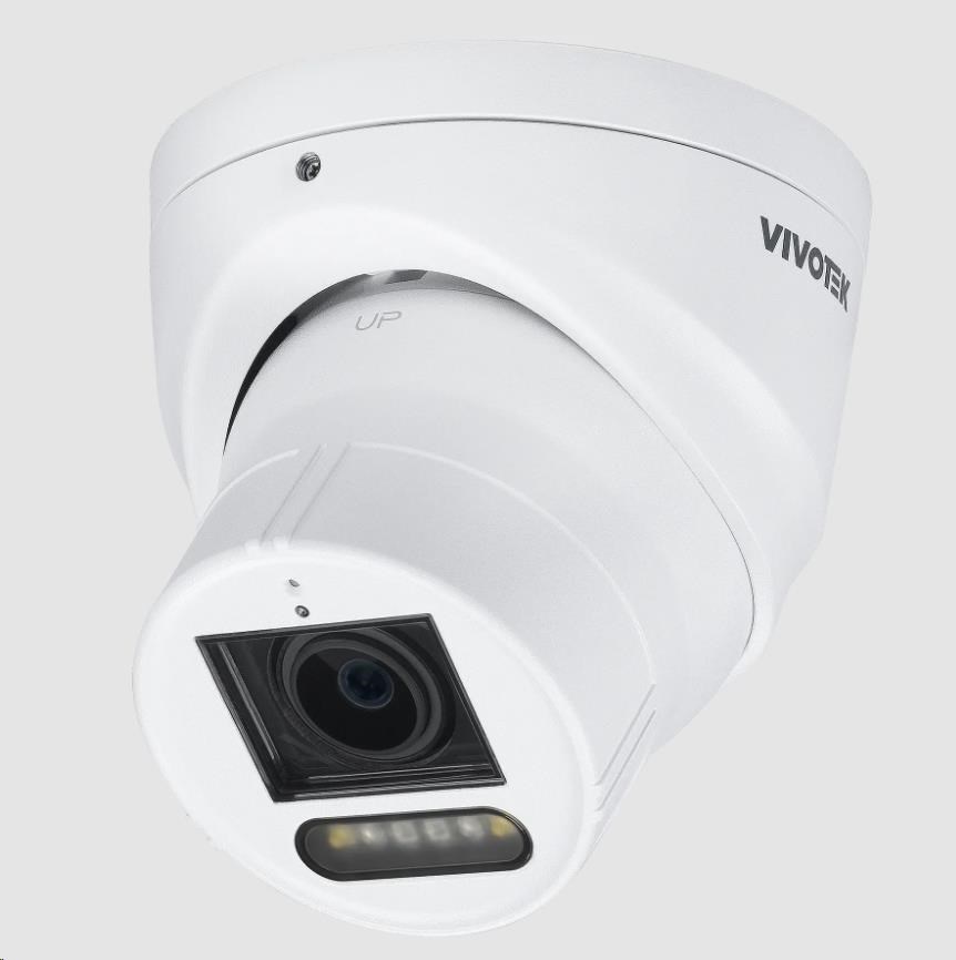 Vivotek IT9383-HVW Venkovní IP kamera 5MPx turret, 103,4°, Smart IR+bílý 30 m, Deep Search AI analýzy vč atributů