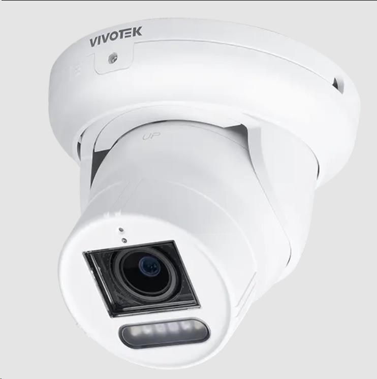 Vivotek IT9389-HTVW-V3 Venkovní IP kamera 5MPx turret, 95,4-28,7°, Smart IR 40 m + bílý 30 m, člověk/vozidlo, AI VCA ana