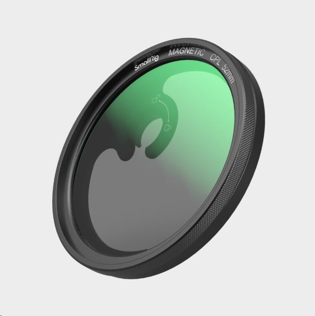 SmallRig 4388 MagEase Magnetic CPL Filter Kit with M-mount Filter Adapter (52mm)