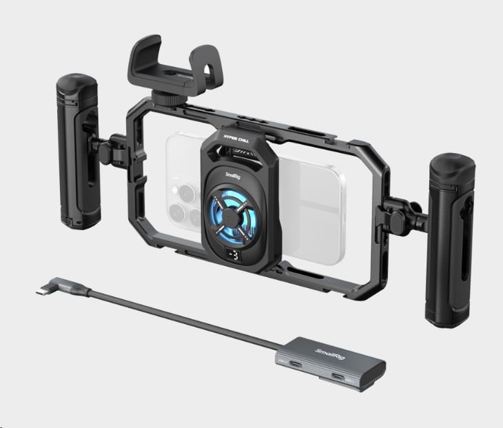 SmallRig 5276 All-in-One Thermal Dual-handheld Video Kit for Mobile Phone
