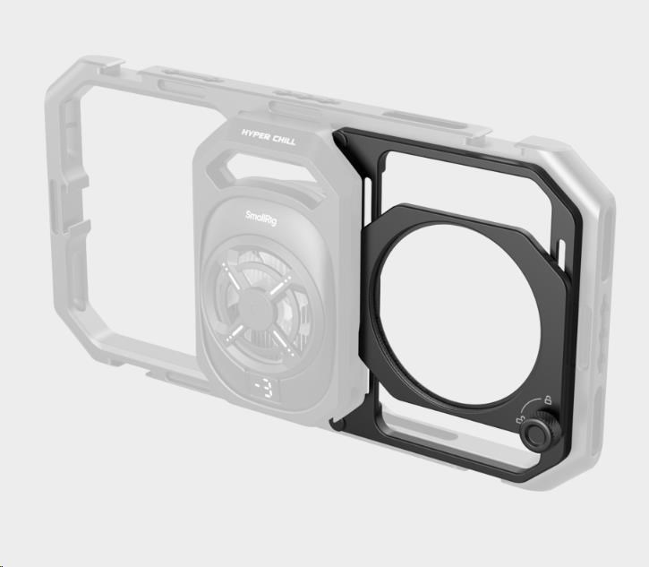 SmallRig 5277 67mm Threaded Filter Adapter with Detachable Sunhoods for Universal Phone Cage 4299