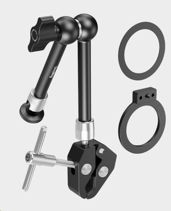 SmallRig 5604 MagSafe-Compatible Crab-Shaped Clamp