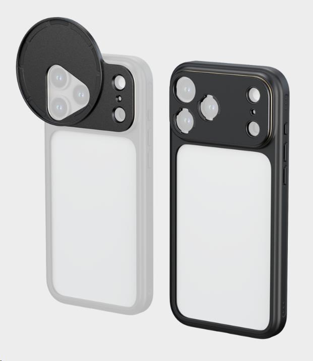 SmallRig 5790 FilMov Lightweight Photography Bumper Case for iPhone 17 Pro Black