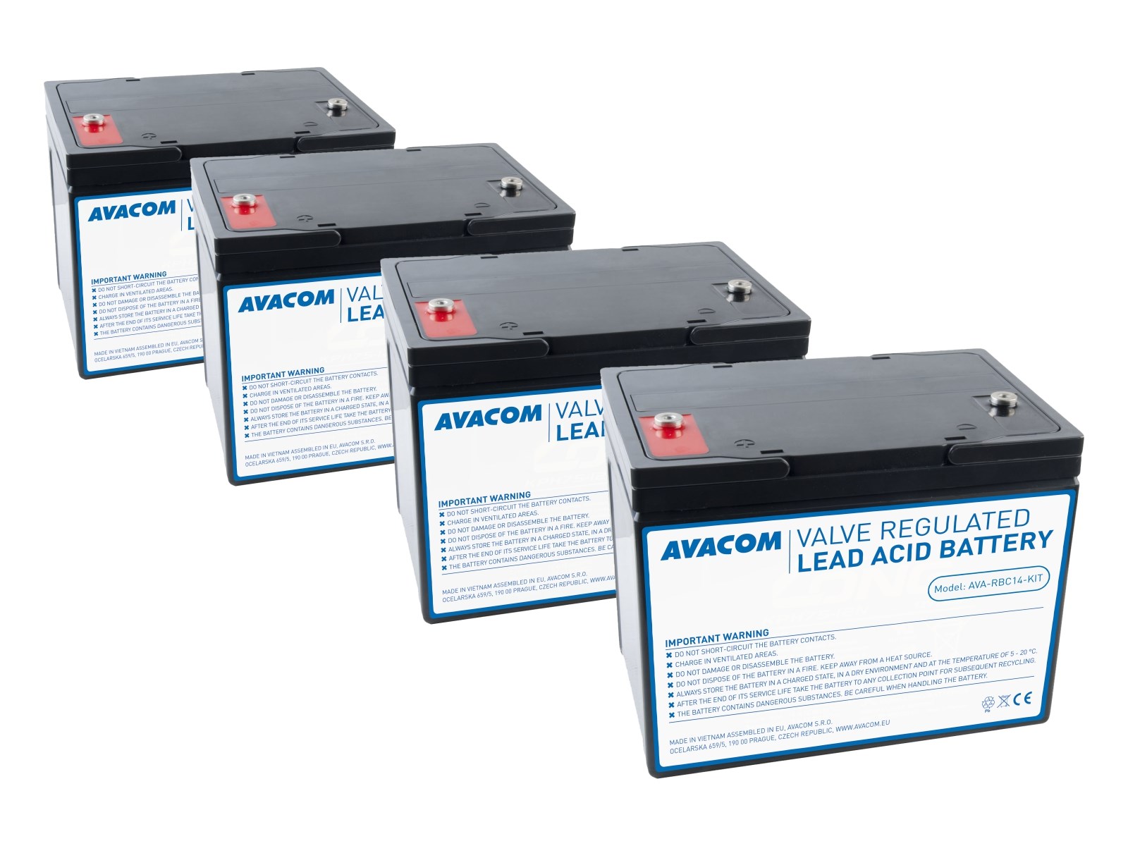 AVACOM RBC14 - kit pro renovaci baterie (4ks baterií)