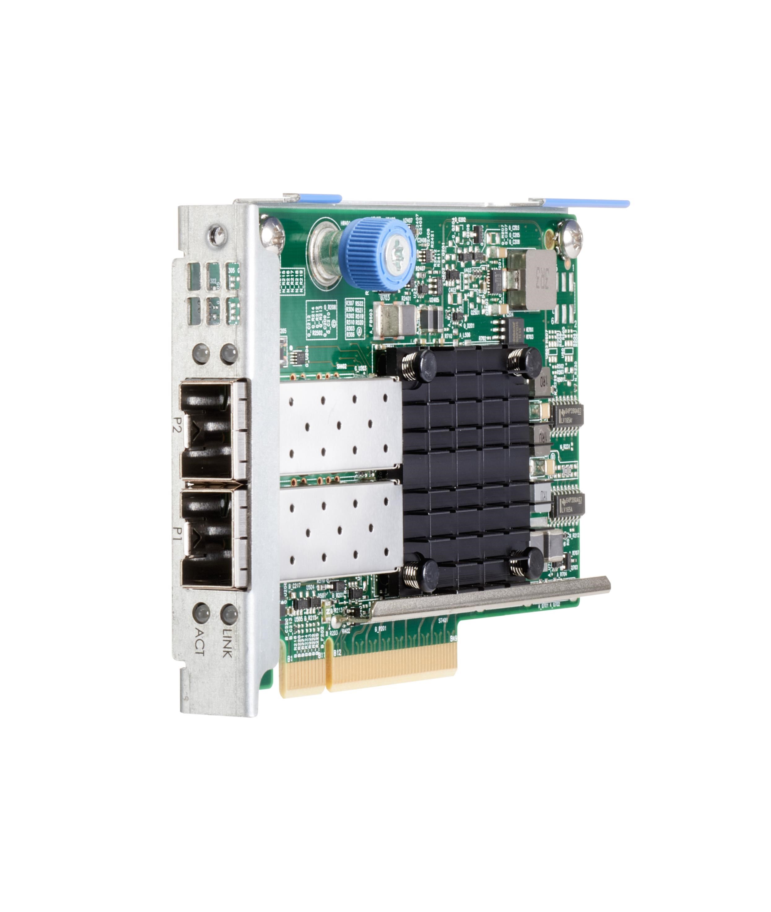 HPE Ethernet 10/25Gb 2-port FLR-SFP28 BCM57414 631FLR-SFP28 Adapter 817709R-B21 RENEW
