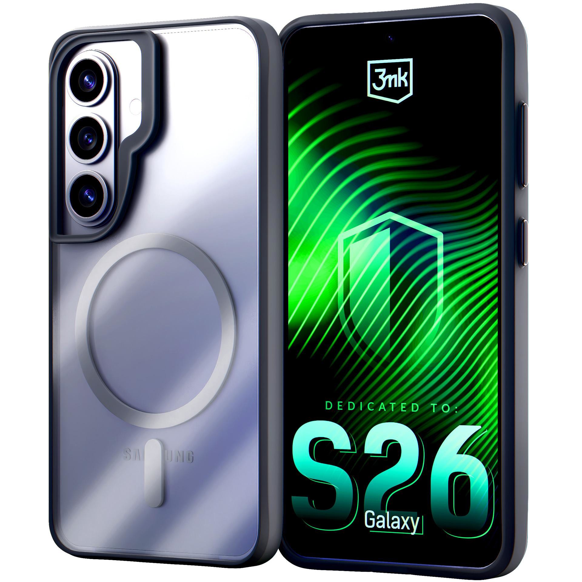 3mk ochranný kryt Satin Armor MagCase pro Samsung Galaxy S26
