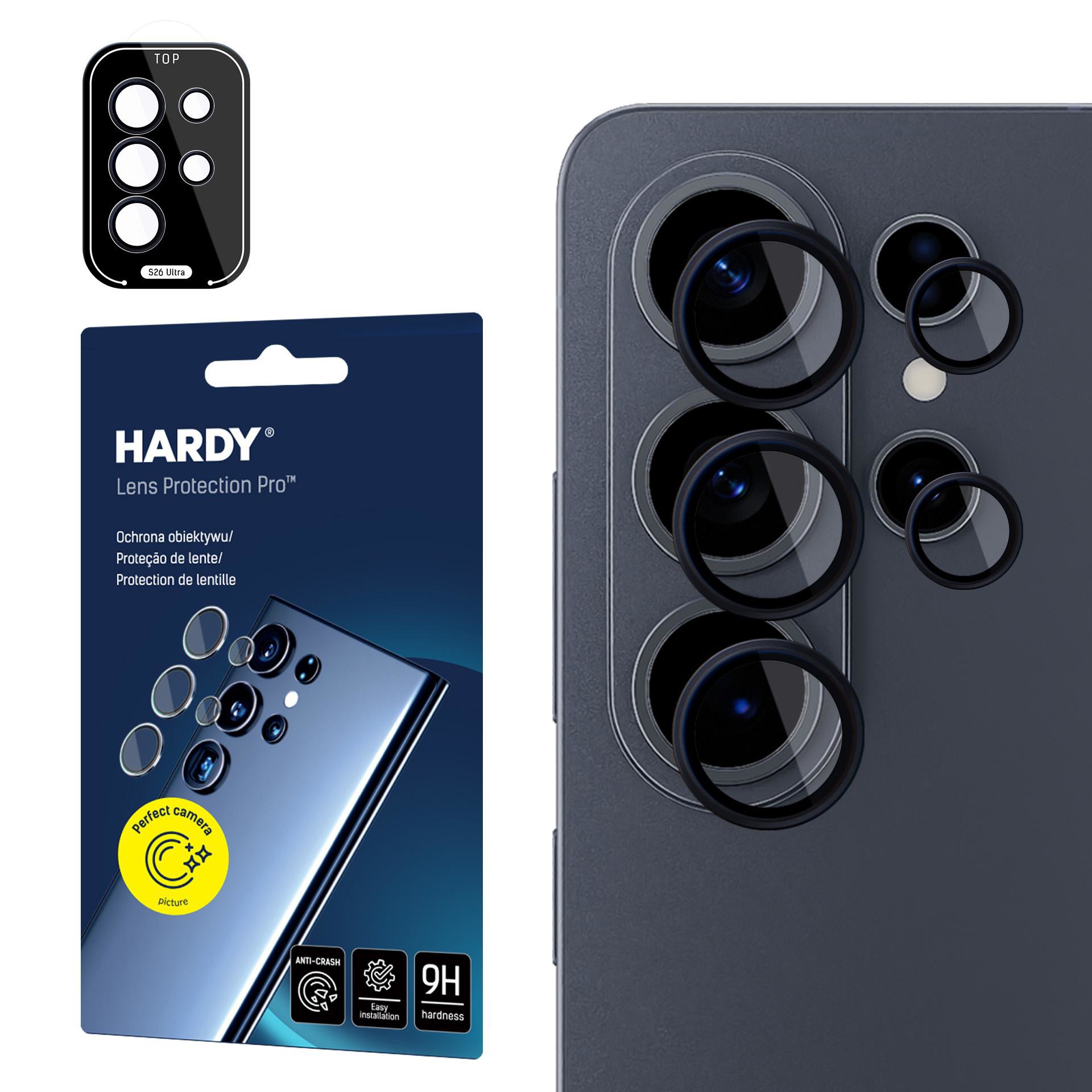 3mk HARDY Lens Protection Pro Black pro Samsung Galaxy S26 Ultra