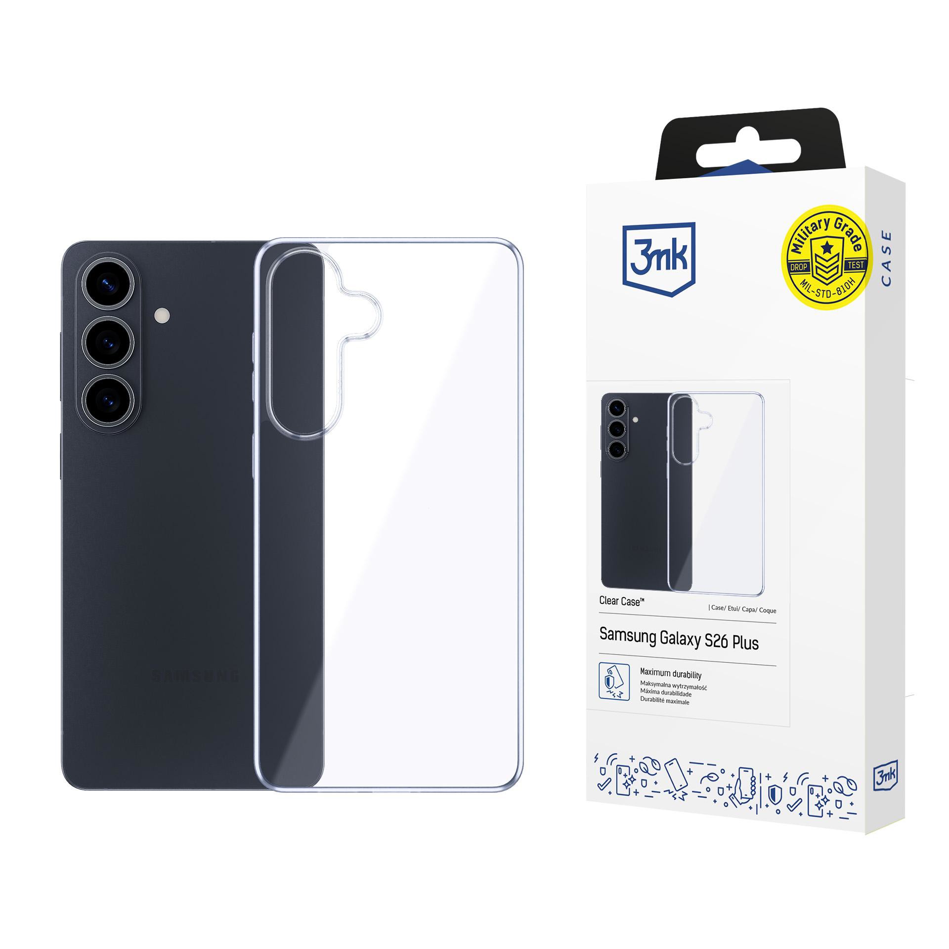 3mk ochranný kryt Clear Case pro Samsung Galaxy S26+