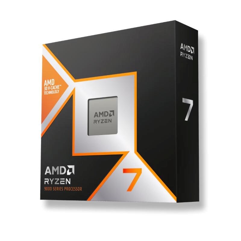 CPU AMD RYZEN 7 9850X3D, 8-core, až 5.6GHz, 104MB cache, 120W, AMD Radeon Graphics, socket AM5, BOX, bez chladiče
