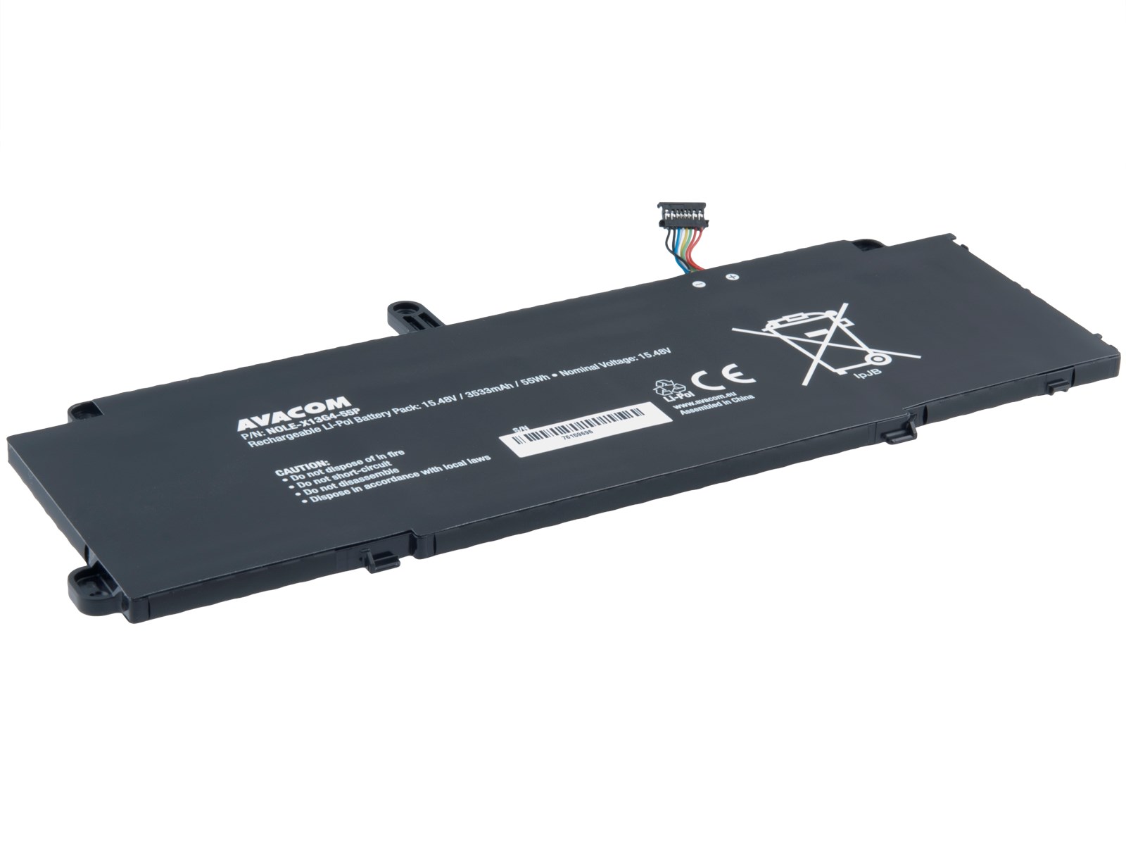 AVACOM náhradní baterie pro Lenovo ThinkPad X13 Gen.4 Li-Pol 15,48V 3533mAh 55Wh