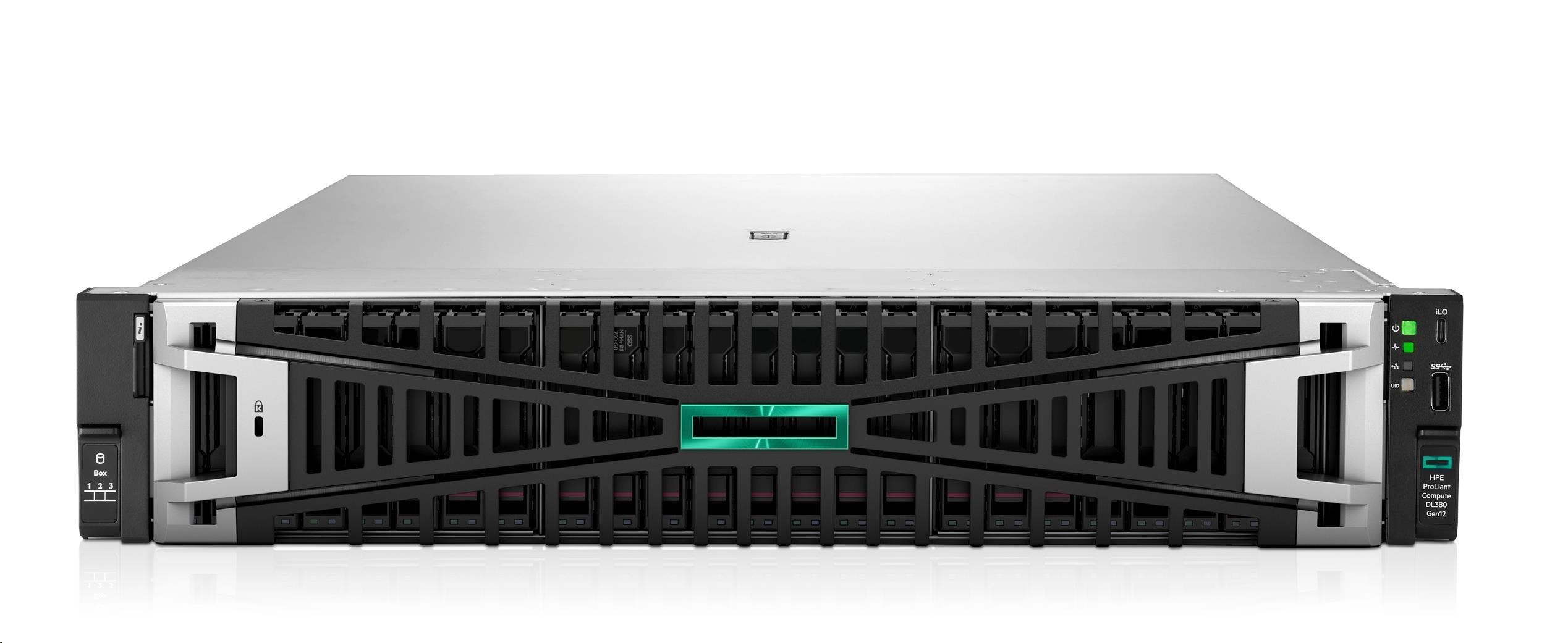 HPE PL DL380g12 6505P (2.2/12C) 2x32G (P69727) 12LFF 2x8TB MR416i-o 2x1000W 4x1GbE NBD333 Smart Choice