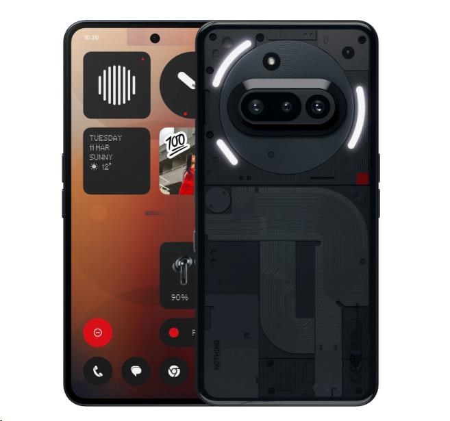 Nothing Phone (3a) 8/128GB, black, EU