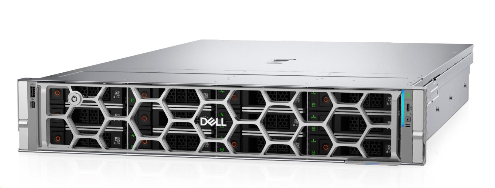 DELL SRV PowerEdge R570 Smart Selection/6x2.5"/6507P/1x32GB/960GB SSD SATA/iDRAC10 Enterpris/2x1100W/H965i/3Y Basic NBD