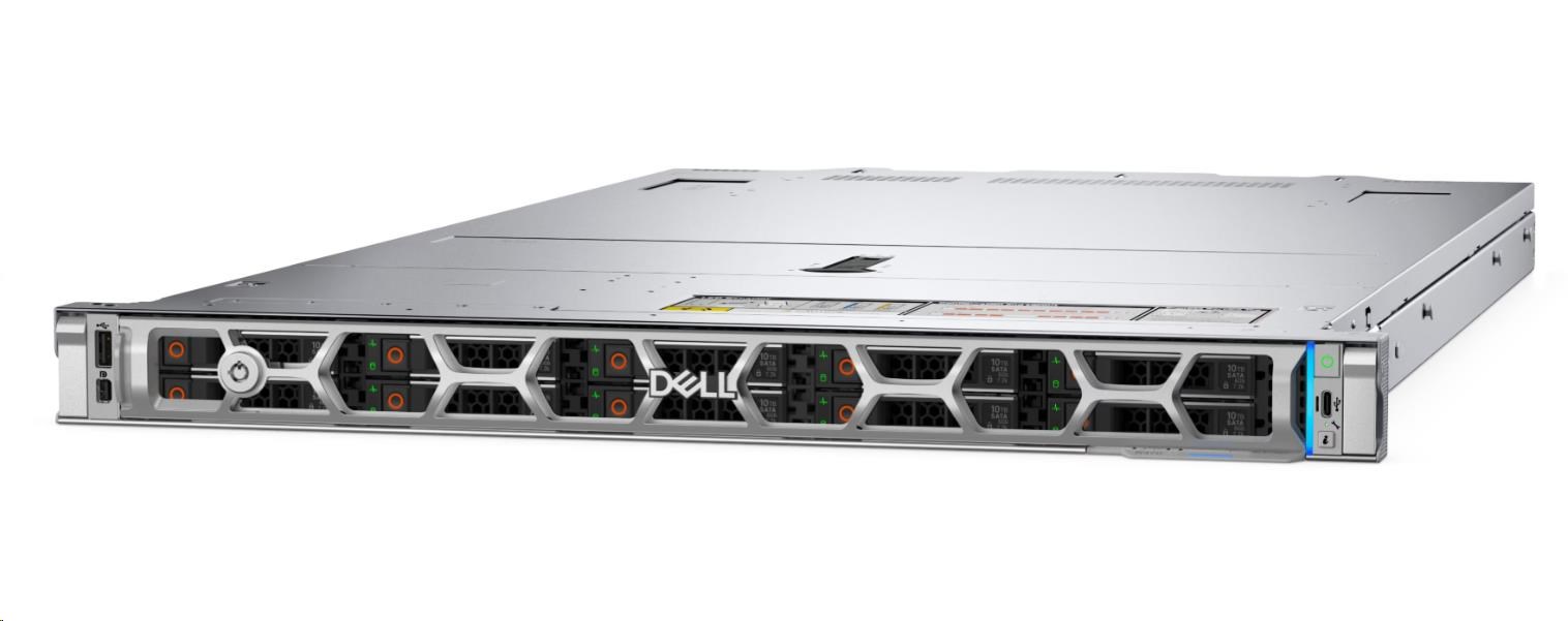 DELL SRV PowerEdge R470 Smart Selection/6x2.5"/6507P/1x32GB/480GB SSD SATA/iDRAC10 Enterpris/2x1100W/H965i/3Y Basic NBD