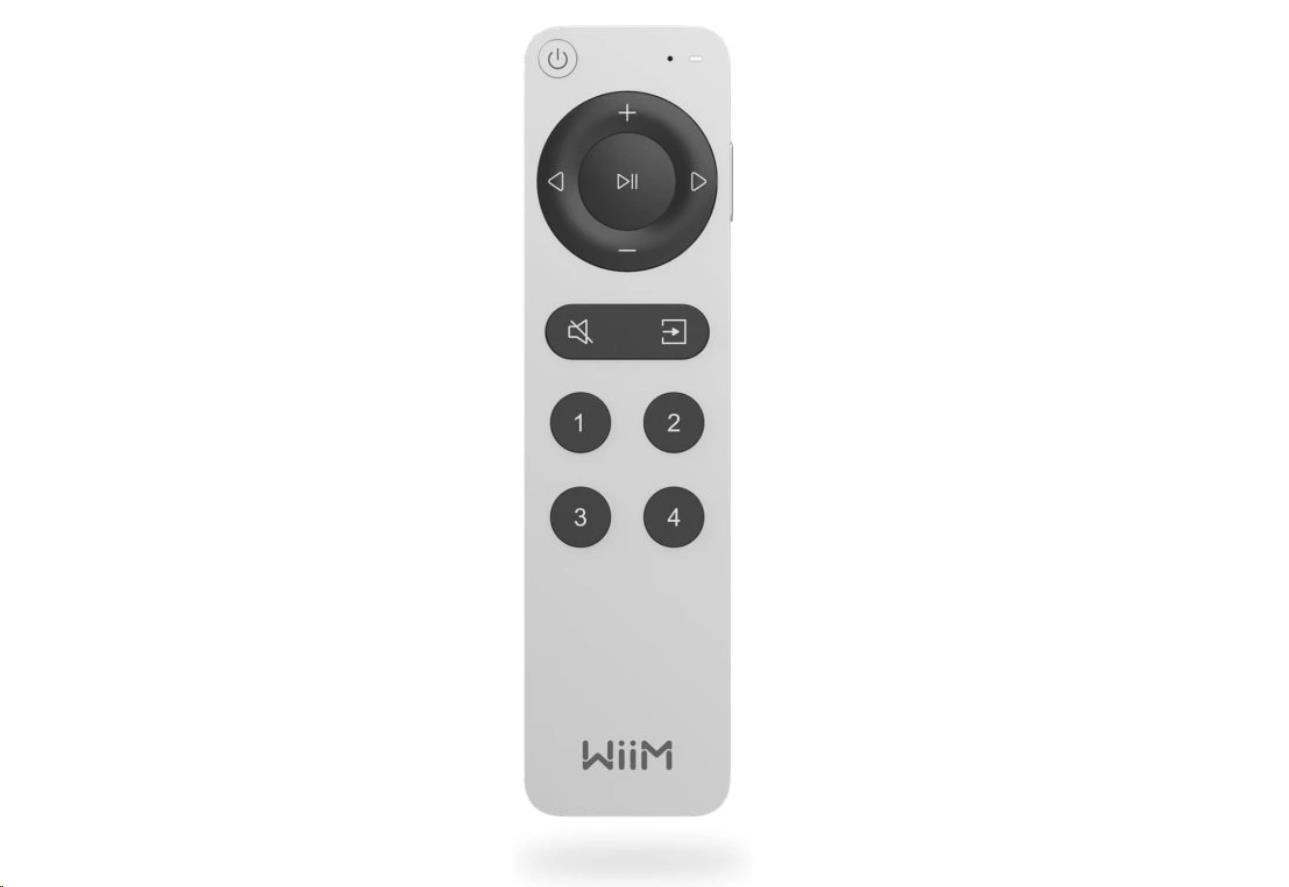 WiiM Voice Remote 2 - Silver
