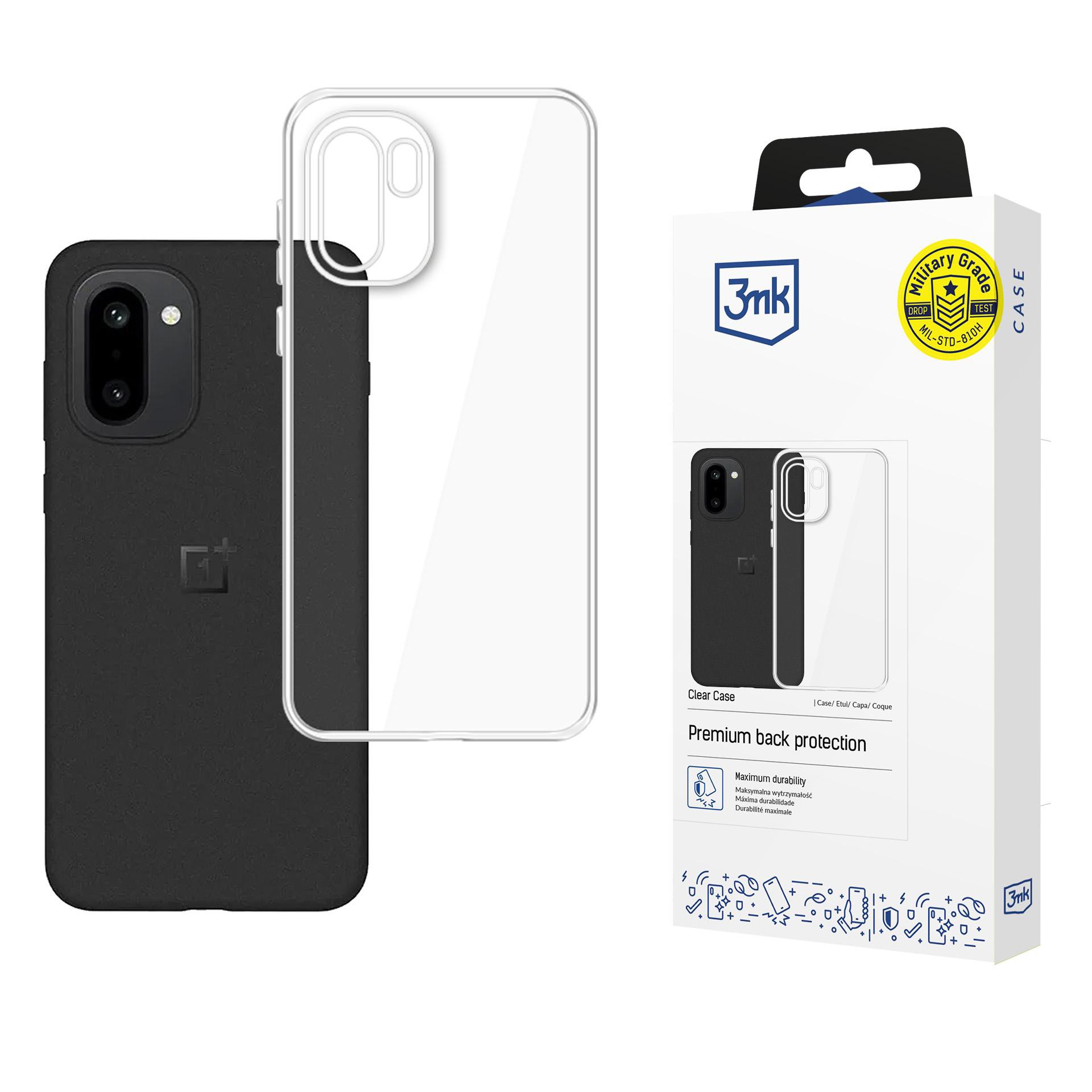 3mk ochranný kryt Clear Case pro OnePlus 15R