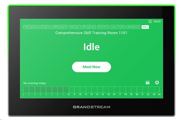Grandstream GSC3575 SIP interkom a řídicí stanice, displej 7", Wifi, Bluetooth černý