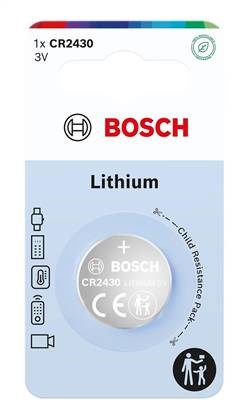 Bosch CR2430B1/00 Lithium (Blistr 1 ks)
