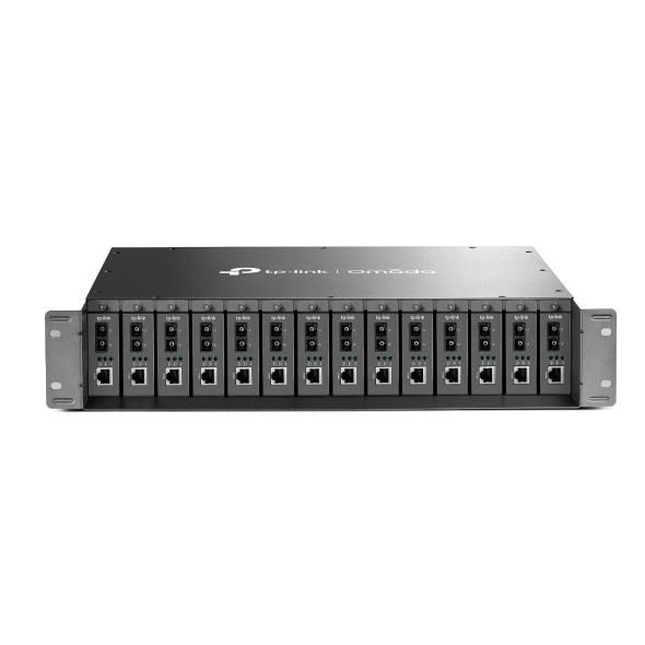 TP-Link OMADA MC1400 14slotové rackové šasi pro konvertory MCxxx