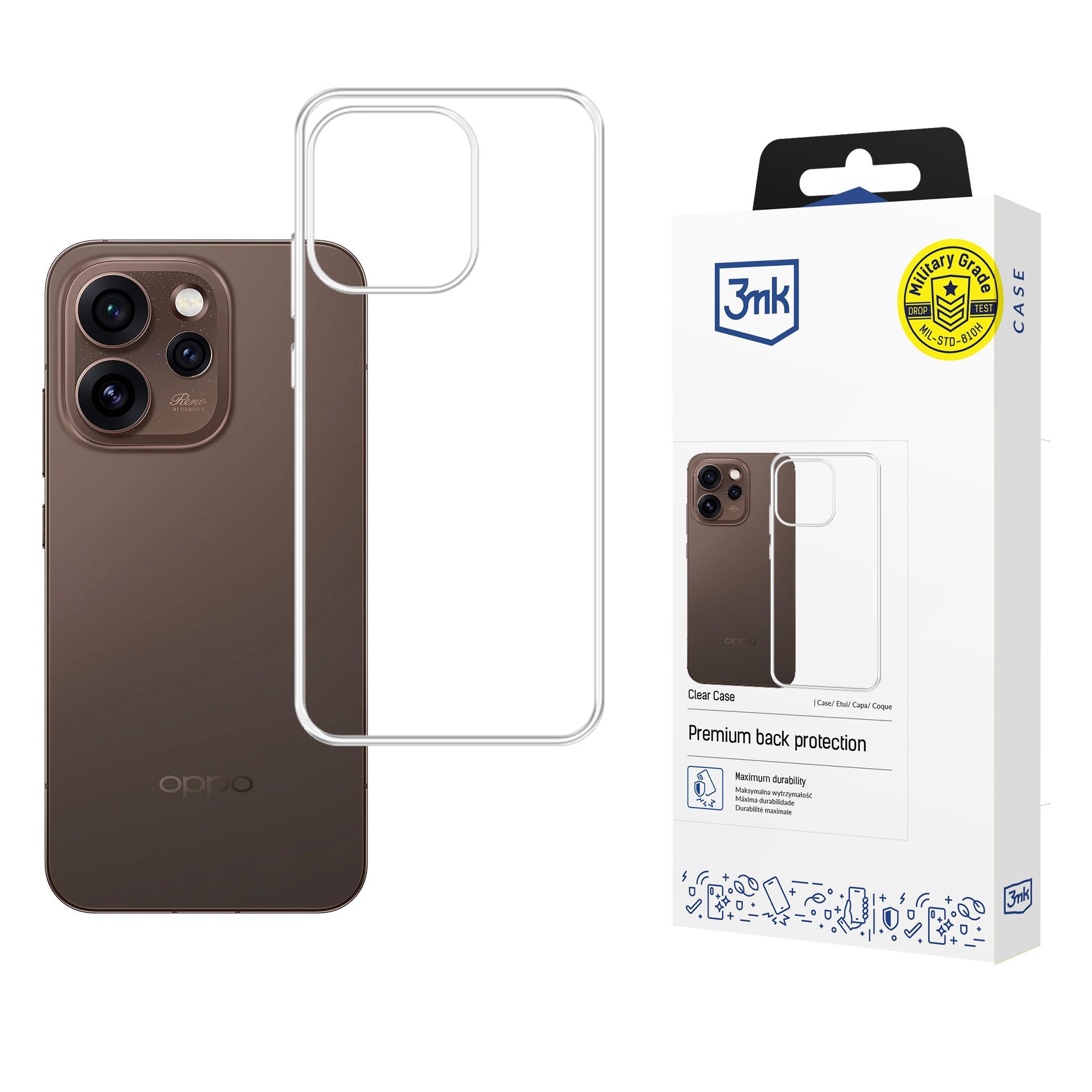 3mk ochranný kryt Clear Case pro Oppo Reno 15 Pro 5G (CPH2813)