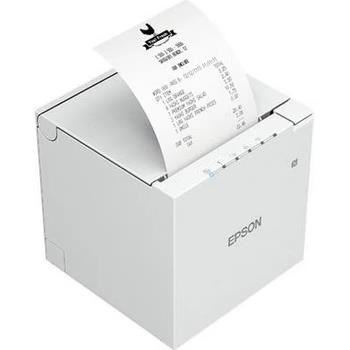 ROZBALENO - Epson TM-m30III, USB, USB-C, BT, Ethernet, Wi-Fi, 8 dots/mm (203 dpi), cutter, white