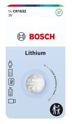 Bosch CR1632B1/00 Lithium (Blistr 1 ks)