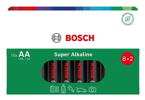 Bosch LR6SA10B/00 Super Alkaline (Blistr 10 ks)