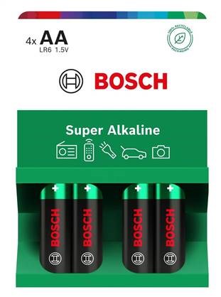 Bosch LR6SA4B/00 Super Alkaline (Blistr 4 ks)