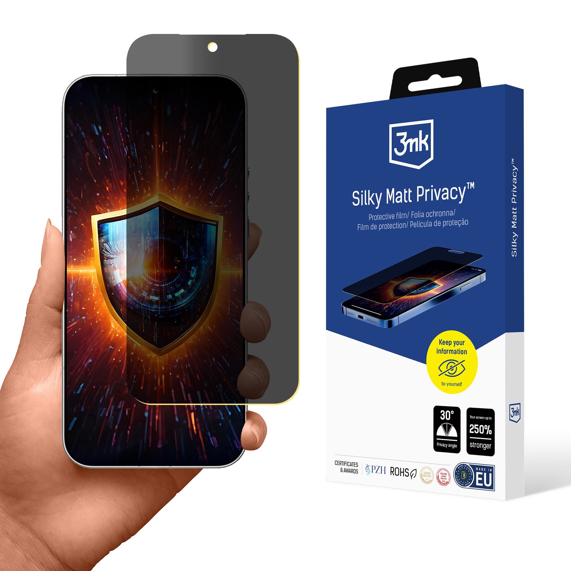 3mk ochranná folie Silky Matt Privacy pro Xiaomi 17 Ultra