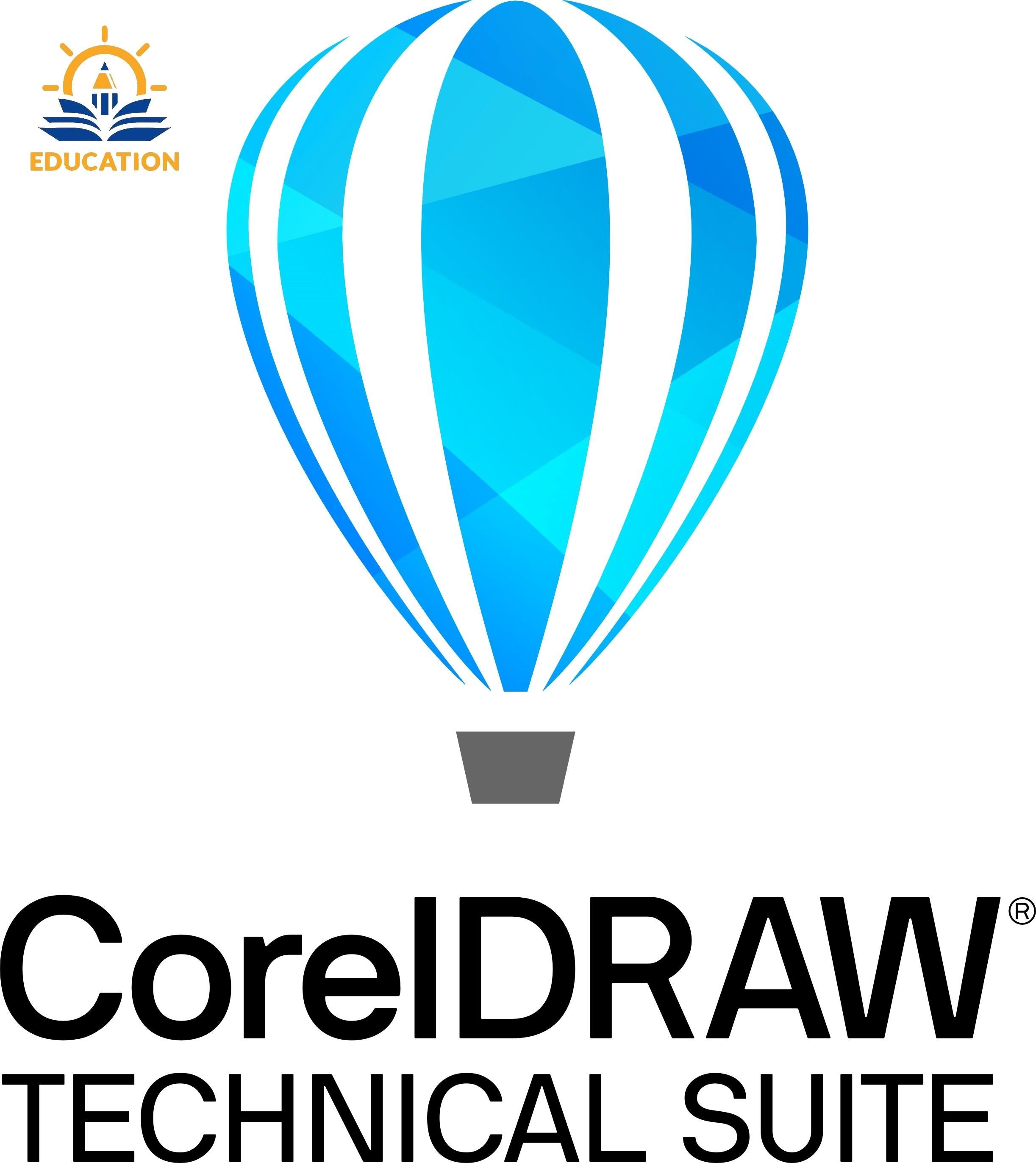 CorelDRAW Technical Suite 2026 Education Perpetual License (incl. 1 Yr CorelSure Maintenance)(1-4)