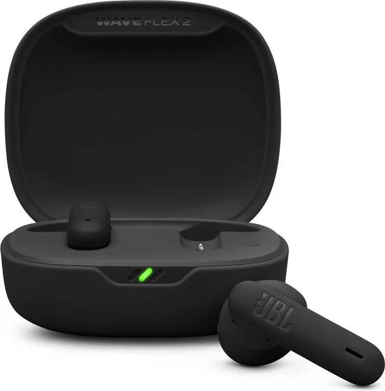 JBL Headphones In-Ear Wave Flex 2 black