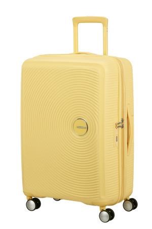 American Tourister Soundbox SPINNER 67/24 EXP TSA  PASTEL YELLOW