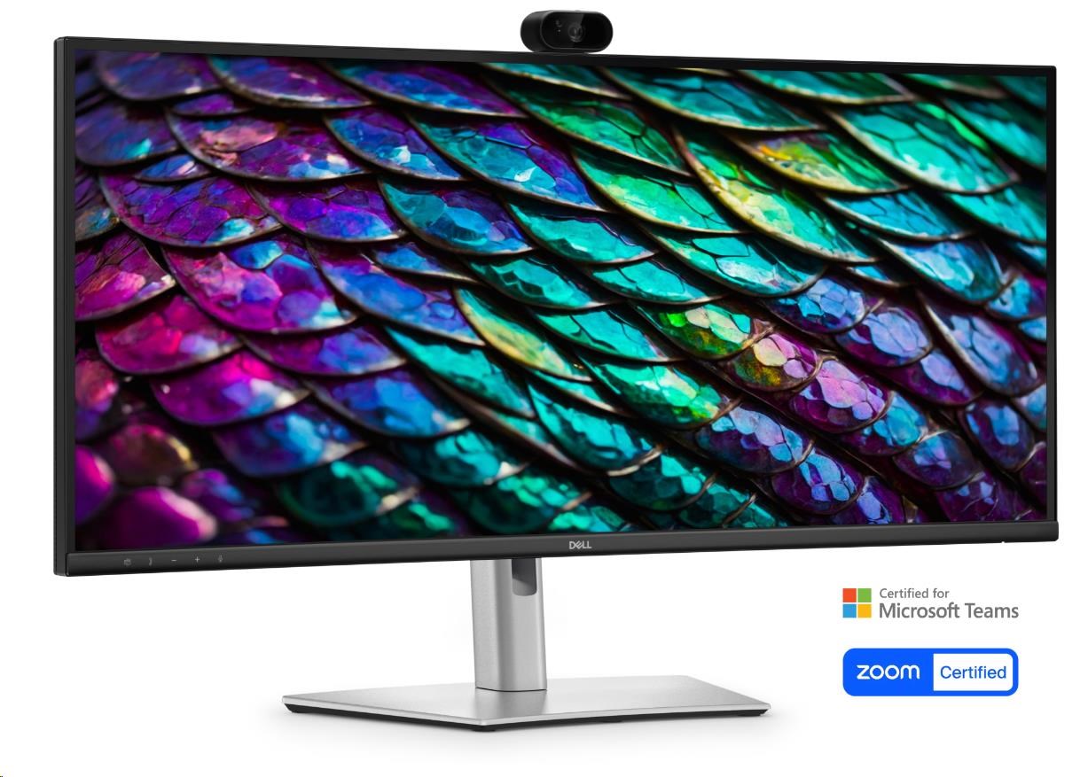 DELL LCD P3426WEB - 34"/UW-QHD/IPS/3440x1440/21:9/100Hz/8ms/1500:1/350 cd/m2/HDMI/DP/VESA/PIVOT/3YNBD (210-BVHQ)