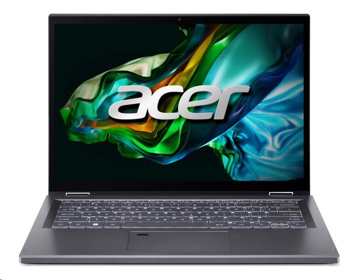 ACER NTB Aspire Spin 14 (ASP14-52MTN-58NE),Core Ultra 5 115U,14"WUXGA,16GB,512GB SSD,Intel Graphics,W11H,Gray