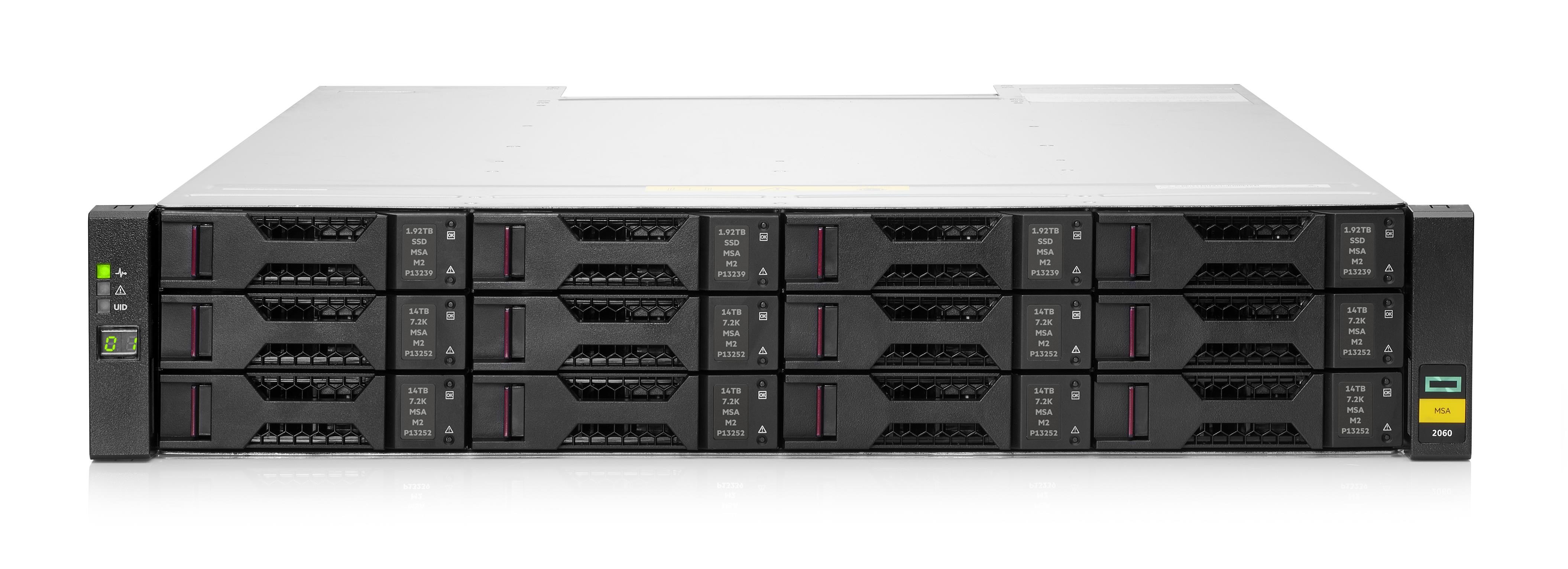 HPE MSA 2060 LFF 2x10/25GbE iSCSI Array