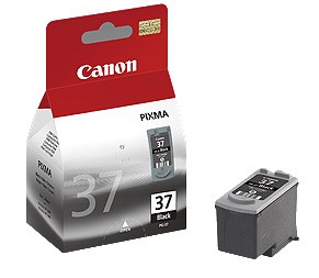 Canon CARTRIDGE PG-37 BK černý pro MP140, MP190, MP210, MP220, iP1800, iP1900, iP2500,  iP2600 (220 str.)