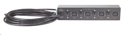 APC Rack PDU, Basic, Extender, 2U, 32A, 230V, (4)C19, Hard Wire 3-wire 8.53m