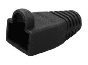 Ochrana pro konektor RJ45, snag-proof - černá, 100ks