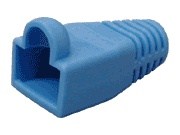 Ochrana pro konektor RJ45, snag-proof - modrá, 100ks