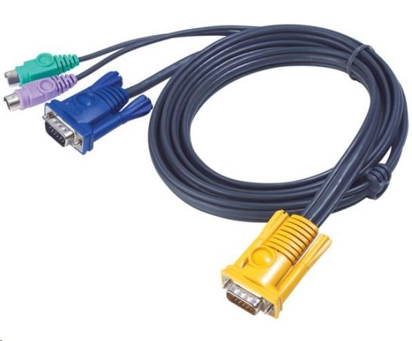 ATEN KVM sdružený kabel k CS-12xx, PS/2, 3m