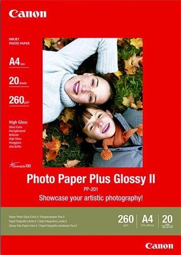 Canon fotopapír PP-201 A4, 20ks, lesklý, 275g/m